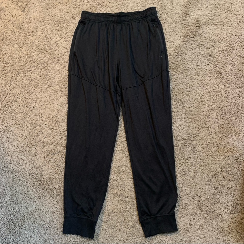 Men’s Reebok Black Athletic Pants Joggers Medium - READ DESCRIPTION